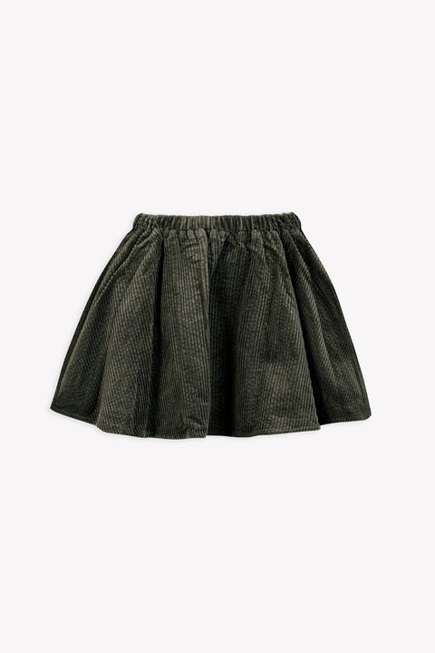 Jupe - Patine Kaki Velours - Image principale