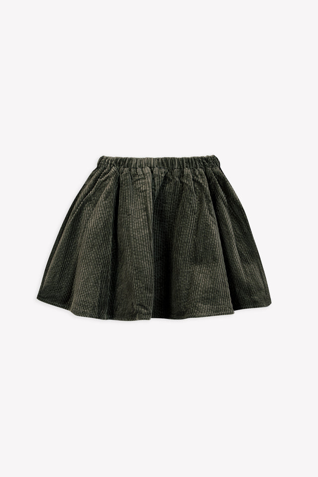 Jupe - Patine Kaki Velours - Image principale