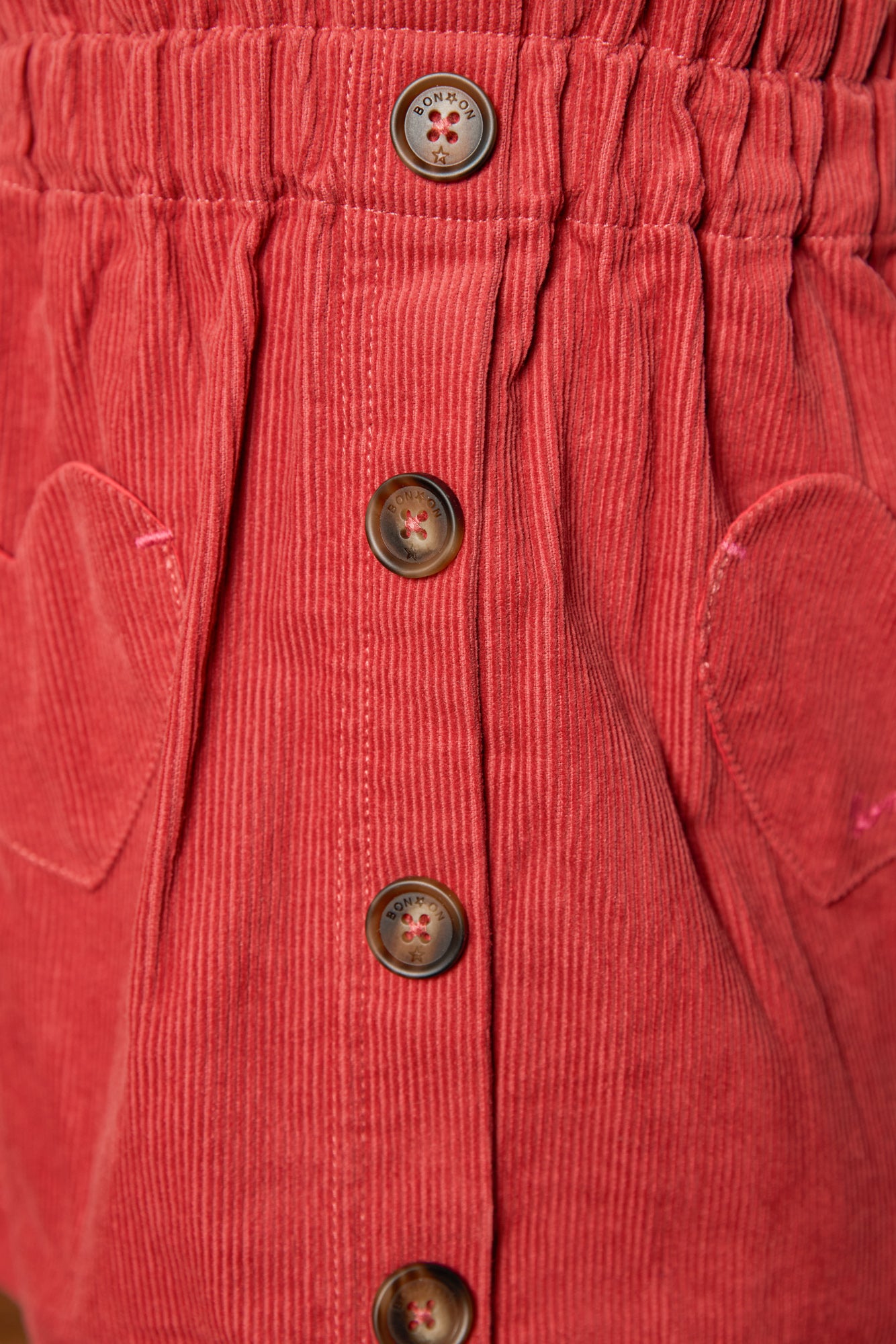 Jupe - Polka Rose Elizabeth Velours