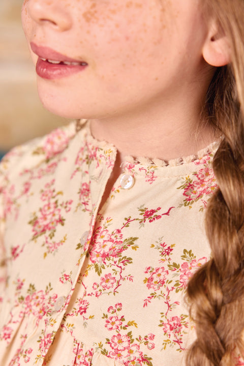 Dress - Peony Sunday Flowers Cotton - Image principale