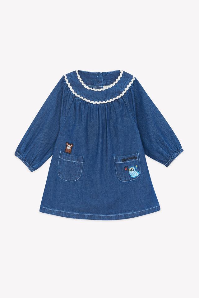 Robe - Mada Denim Bonton x Lili Scratchy - Image principale