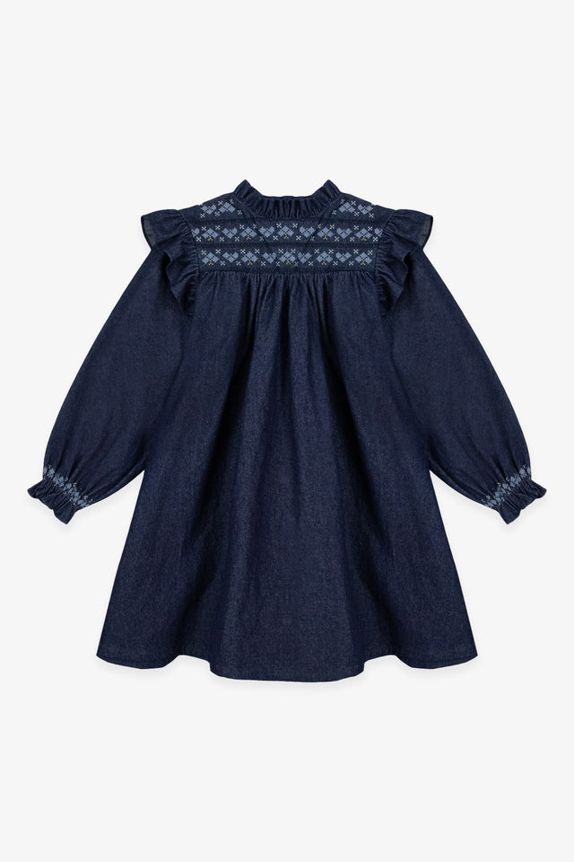 Dress - Babushka Chambray Cotton - Image principale
