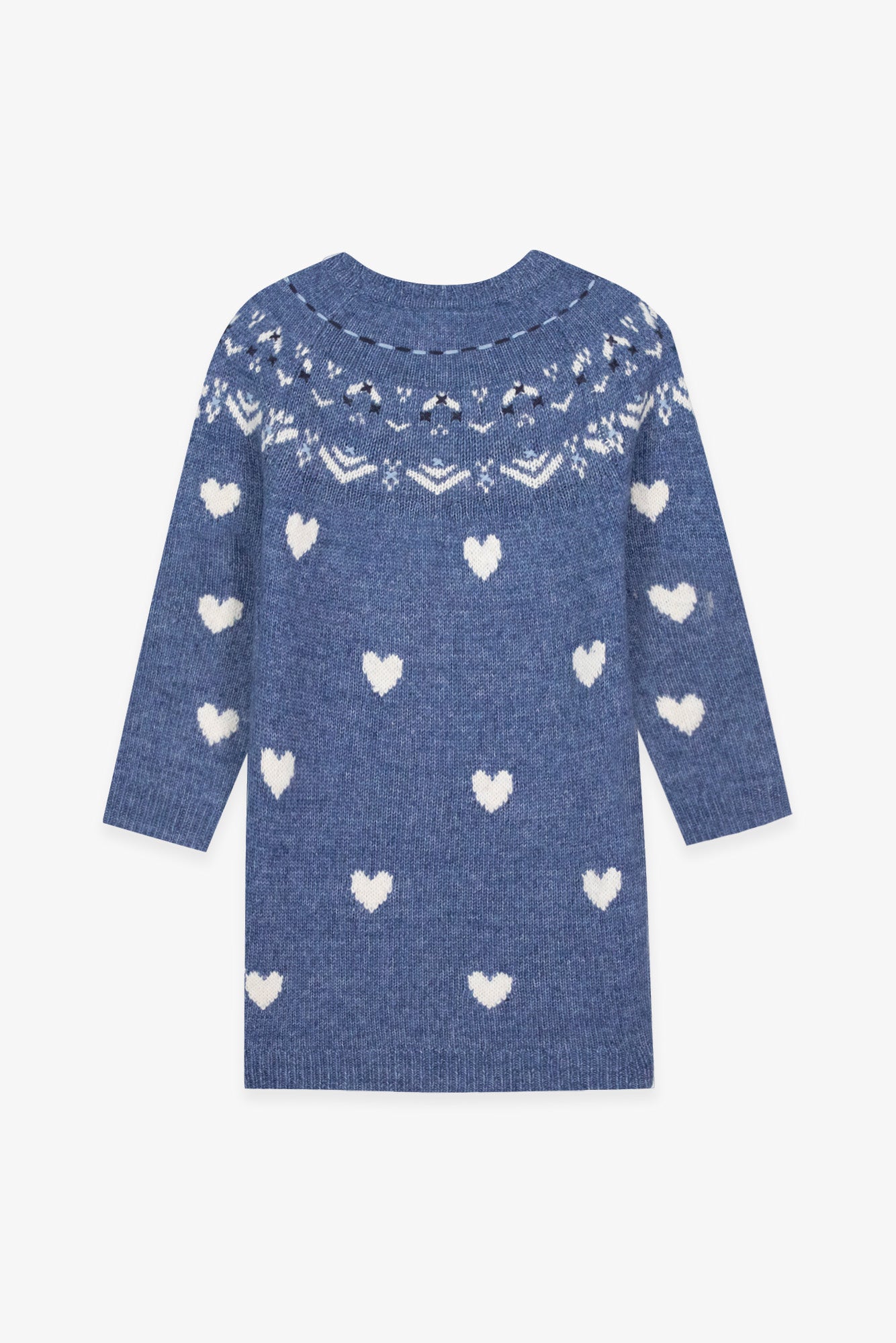 Robe - Pastel Sailor Blue Jacquard