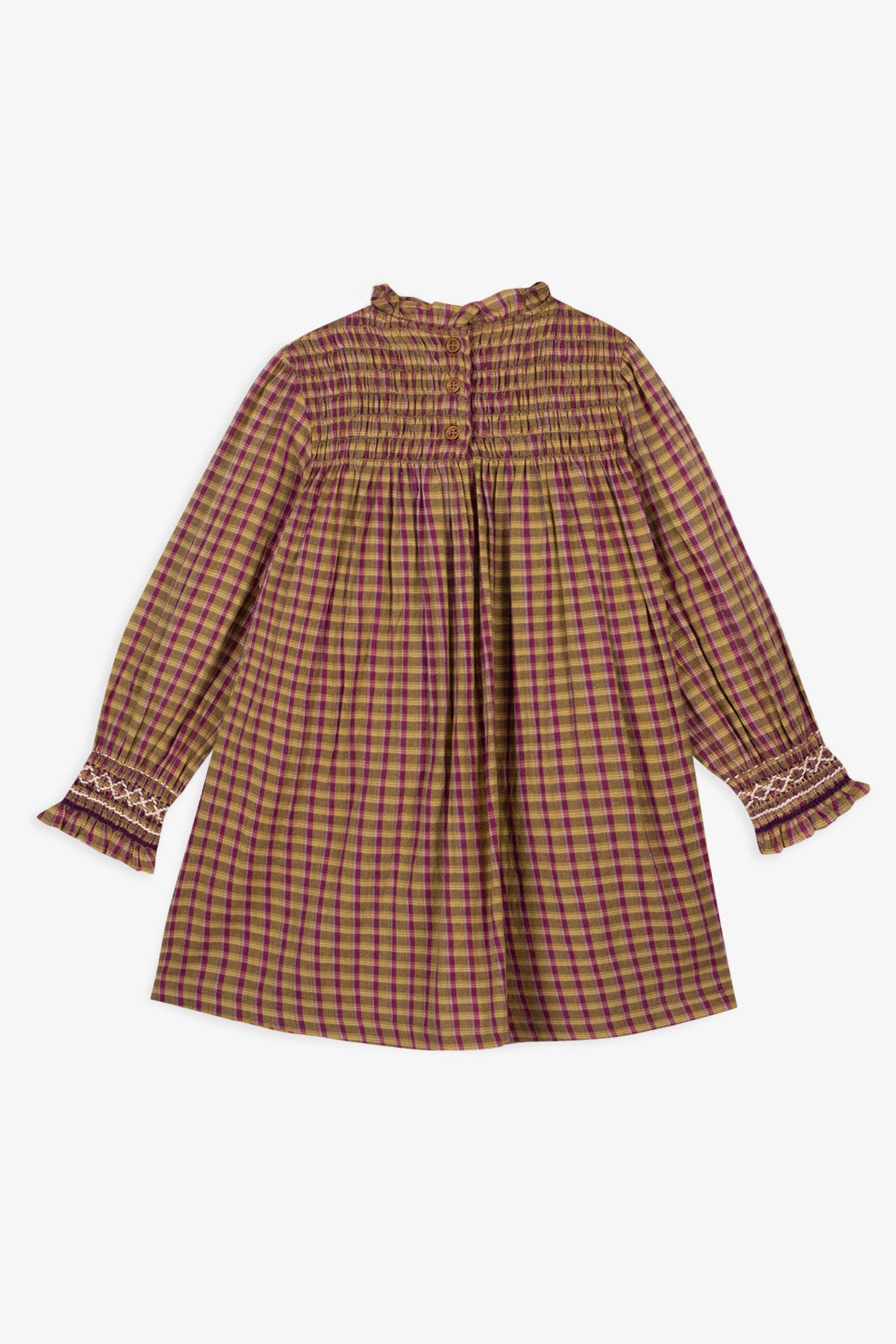 Robe - Poire Carreaux Coton