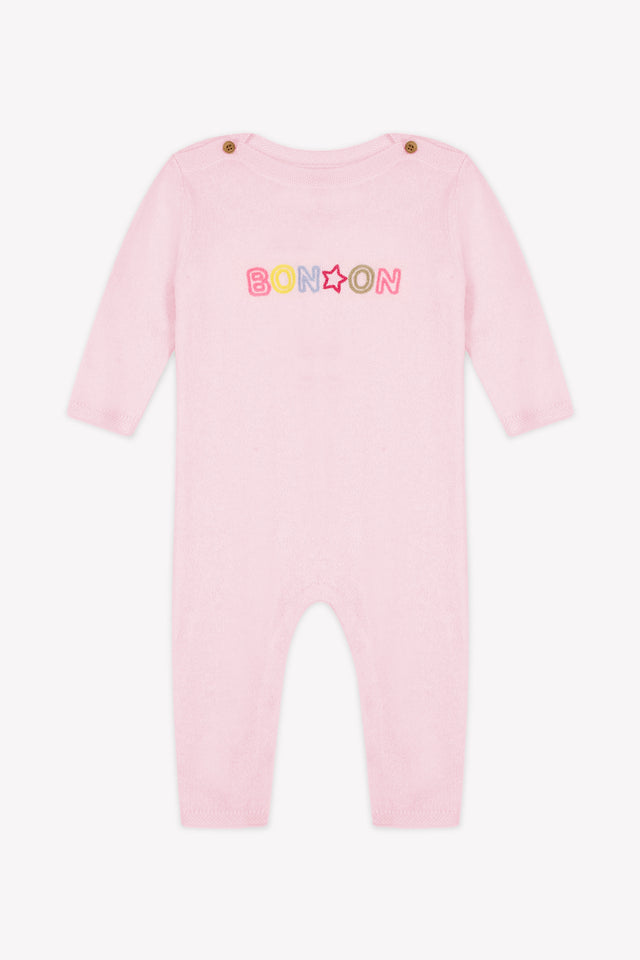 Jumpsuit - Cachcombi Pink Baby Cashmere - Image principale