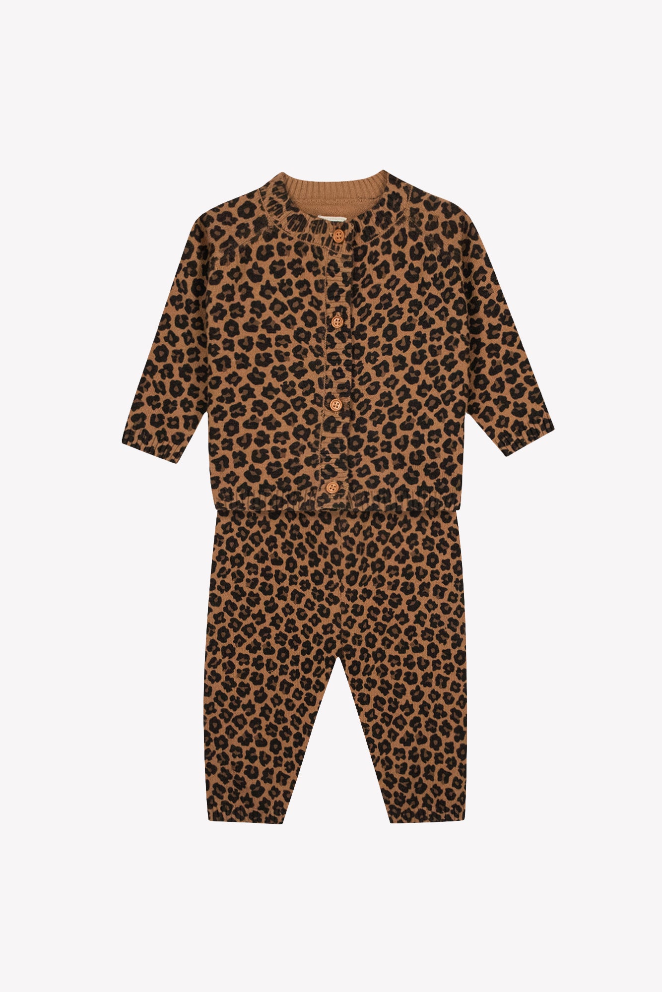 Outfit - Leopard Cotton Toudou Cashmere