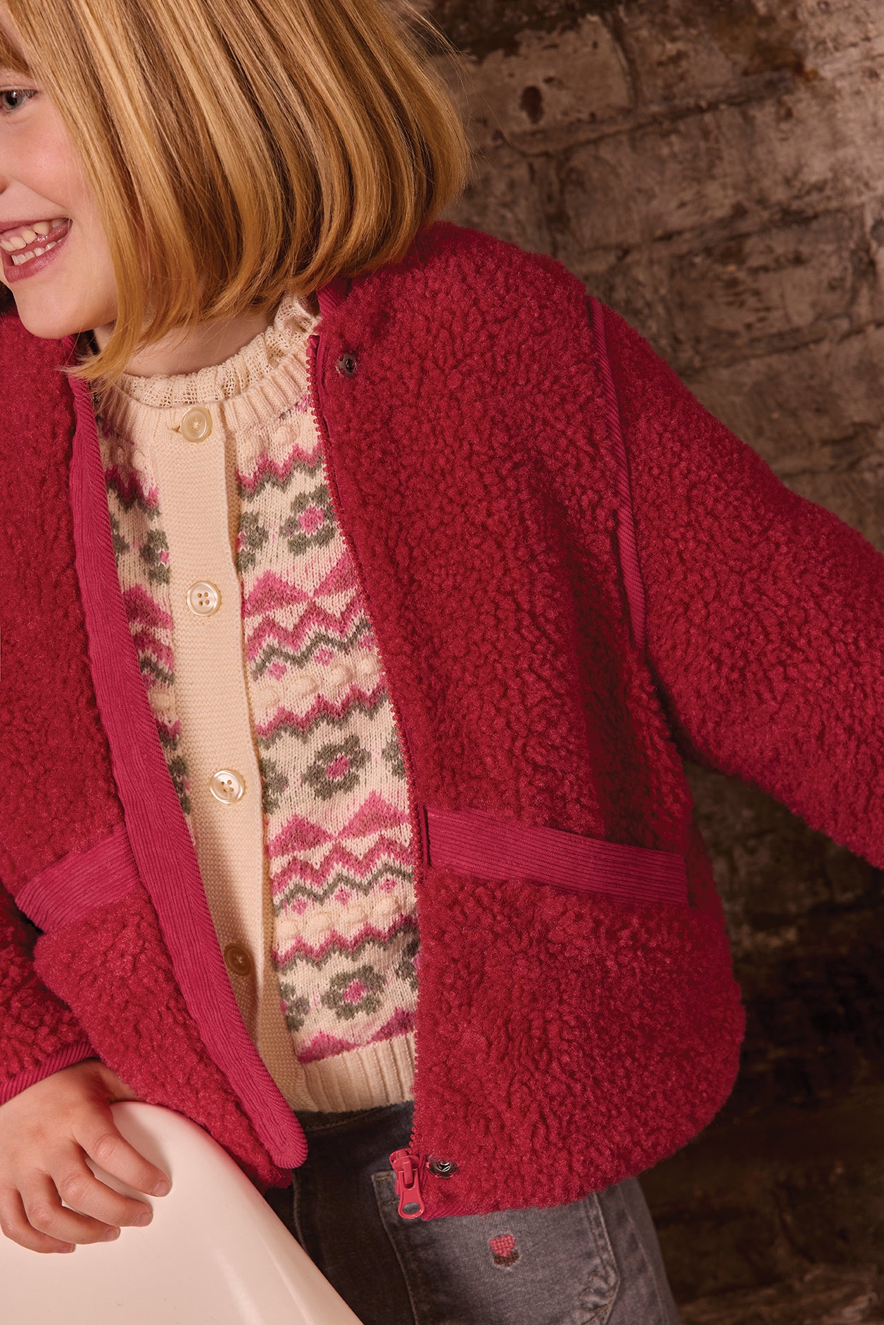 Veste - Peppa Rose Elizabeth Sherpa