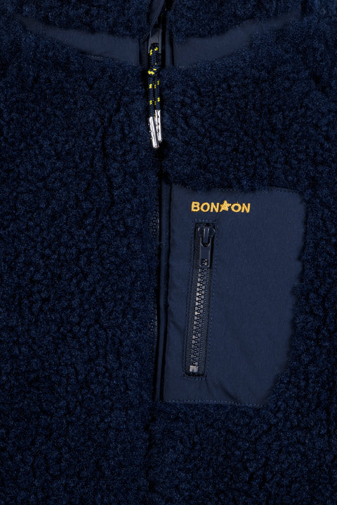 Jacket - Pao Sailor Blue Sherpa - Image principale