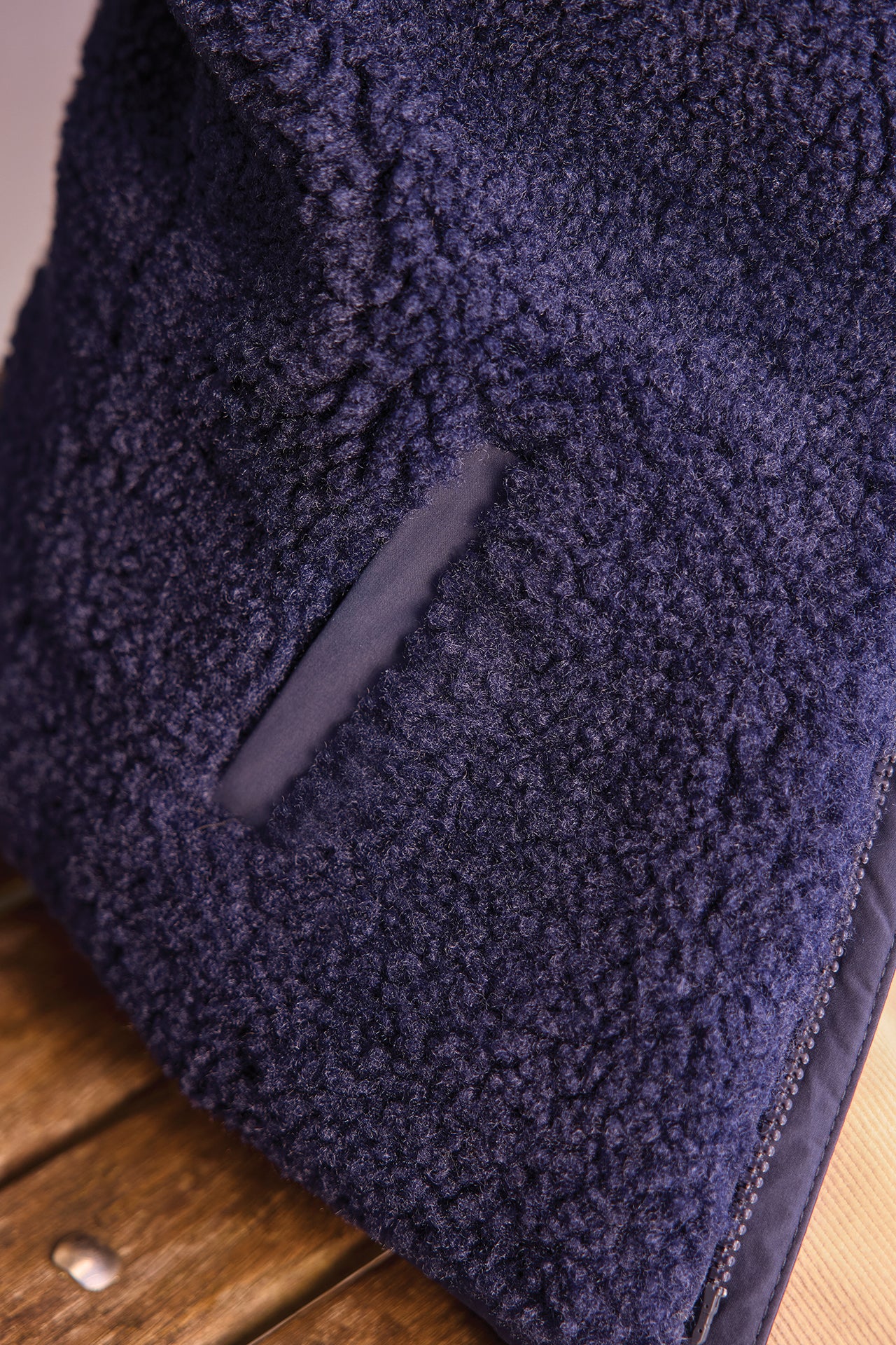 Veste - Pao Sailor Blue Sherpa