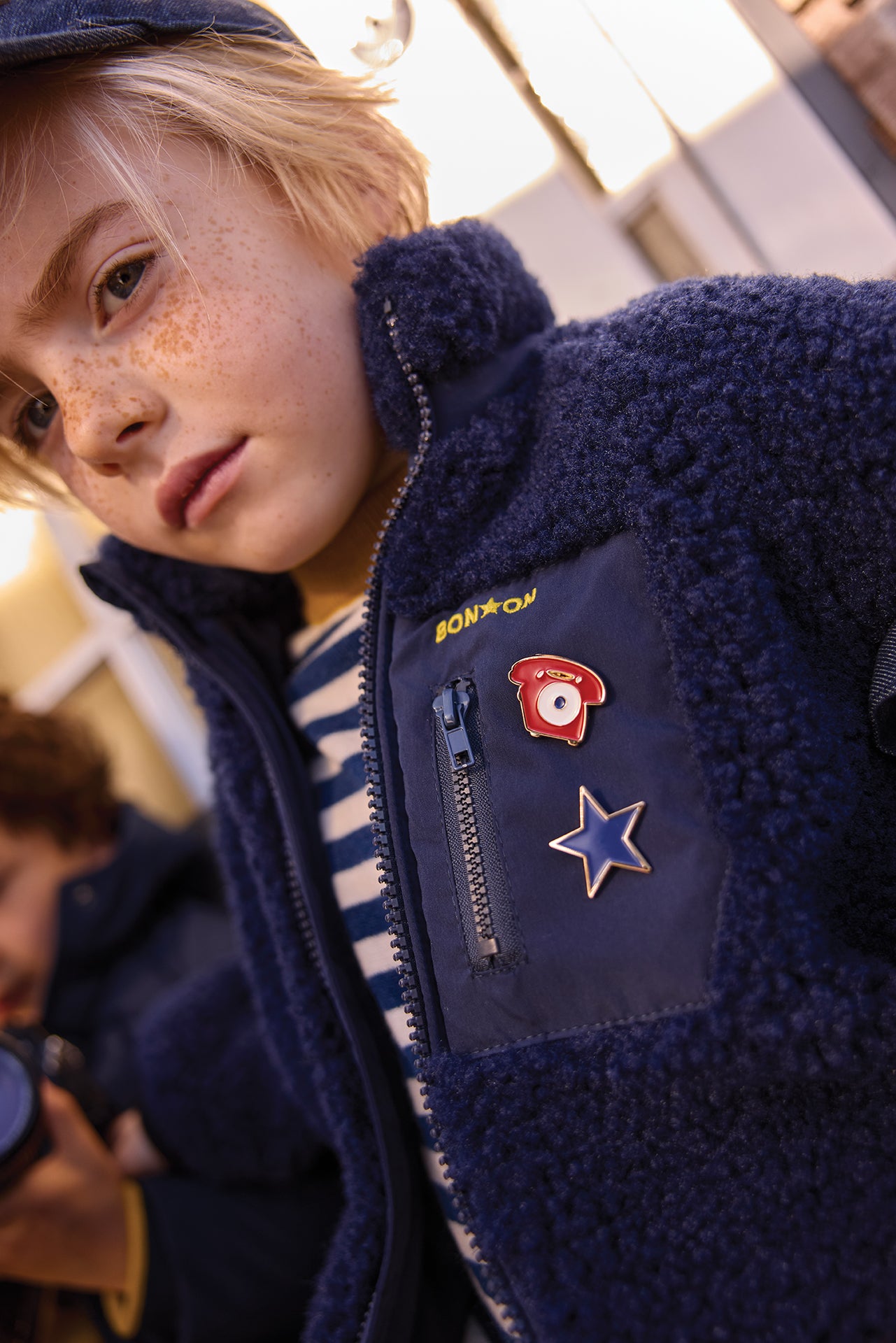 Veste - Pao Sailor Blue Sherpa