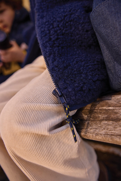 Veste - Pao Sailor Blue Sherpa - Image principale