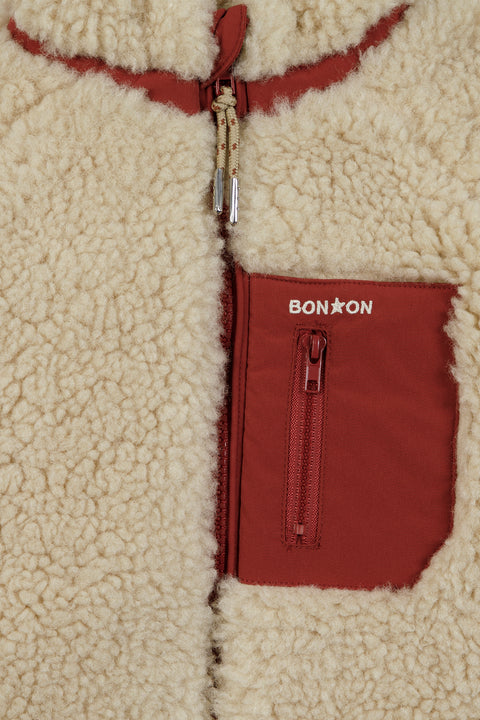 Veste - Pao Beige Corgi Sherpa - Image principale