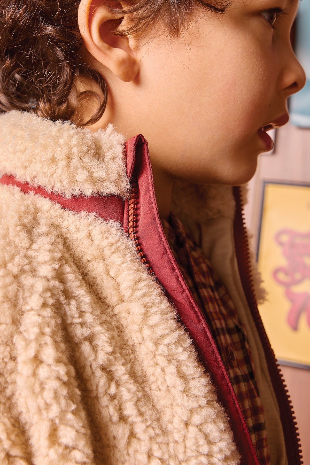 Veste - Pao Beige Corgi Sherpa