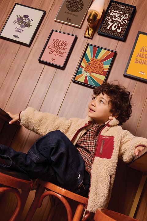 Jacket - Pao Beige Corgi Sherpa - Image principale