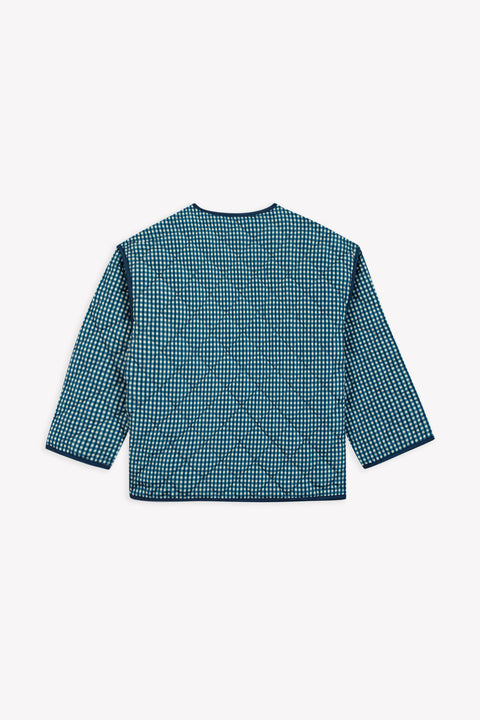 Veste - Pruneau Vichy Bleu - Image principale