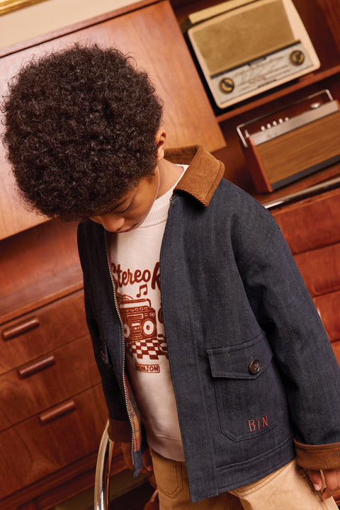 Veste - Peter Denim Brut Coton - Image principale
