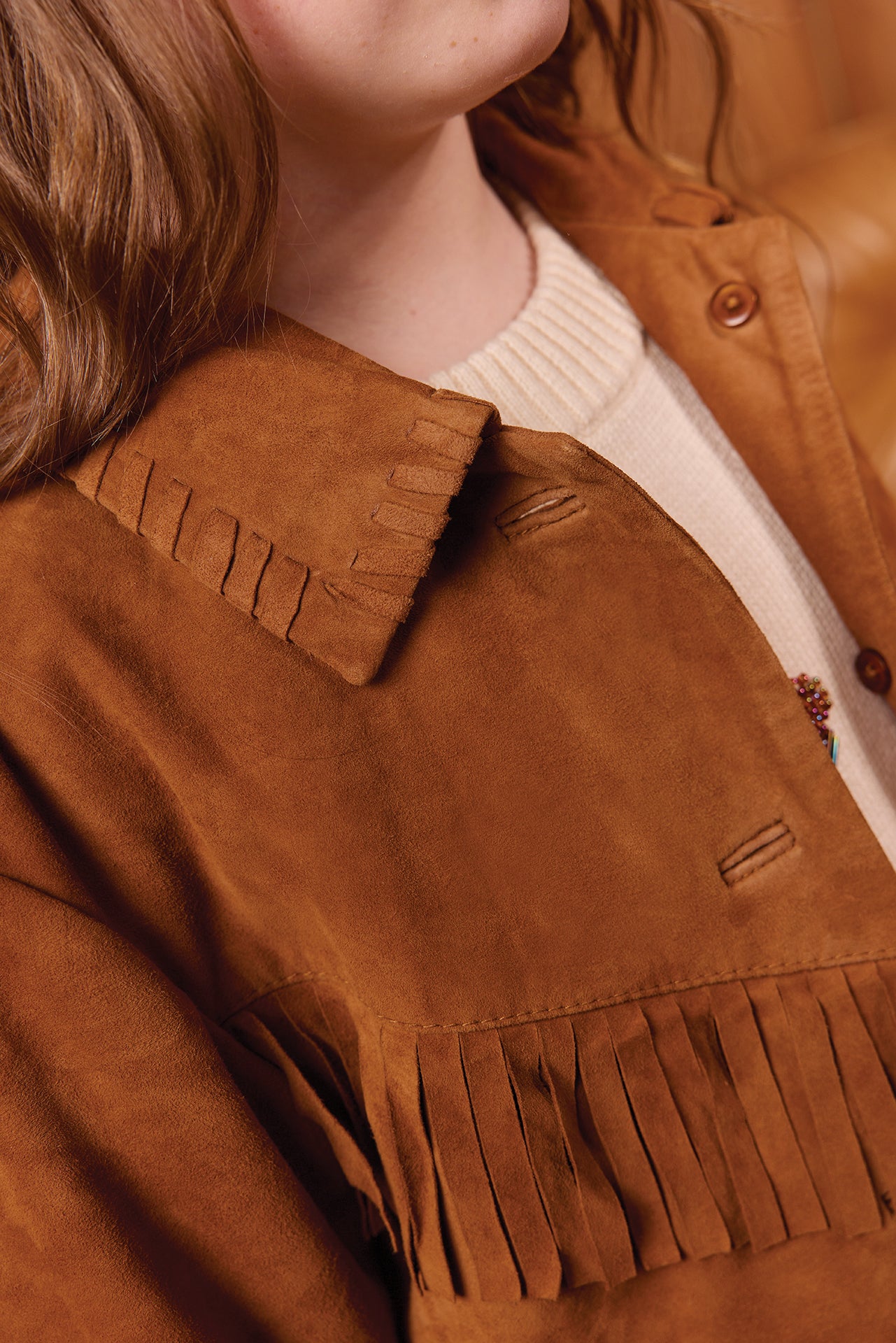 Veste - Pocahantas James Brown Cuir