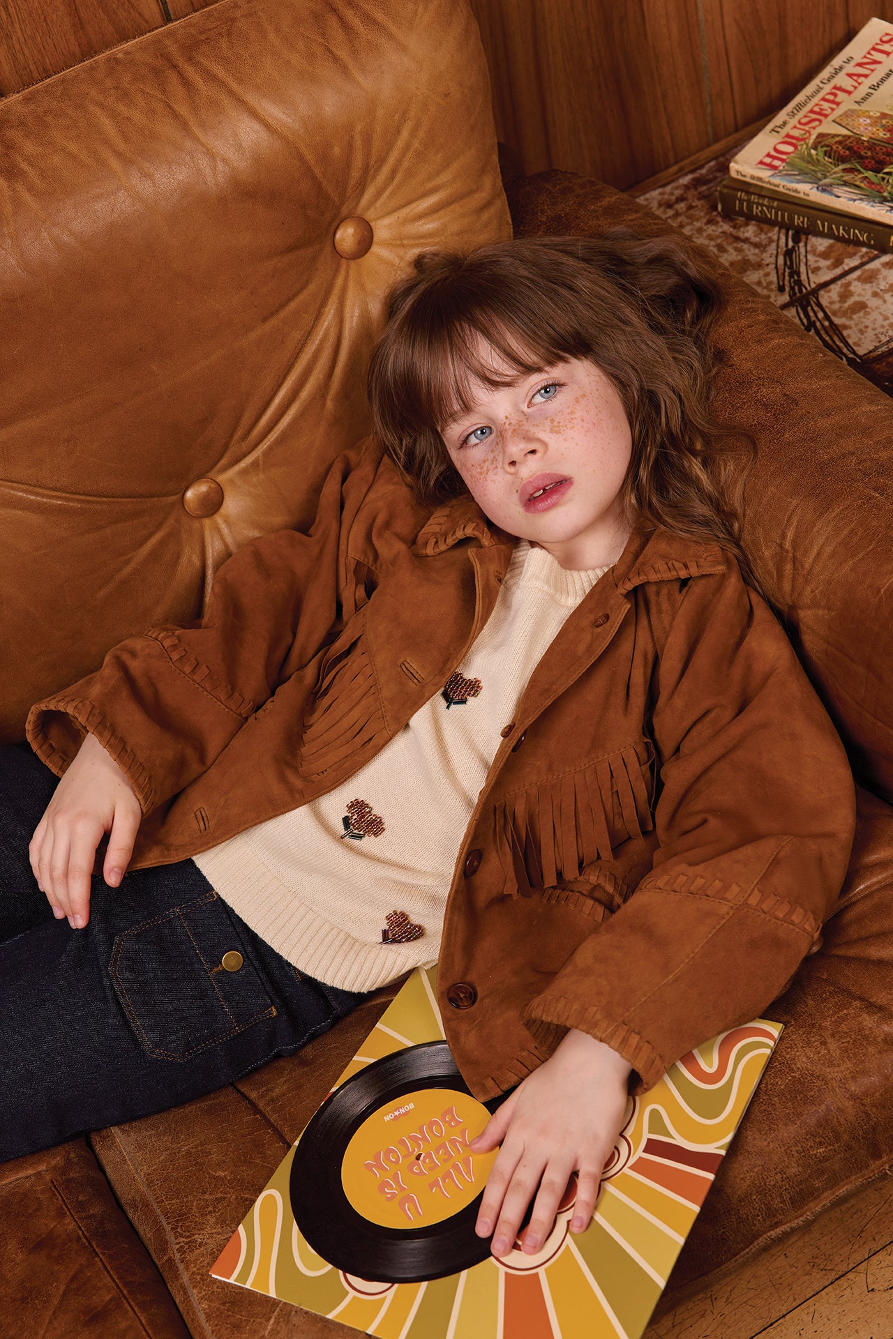 Veste - Pocahantas James Brown Cuir
