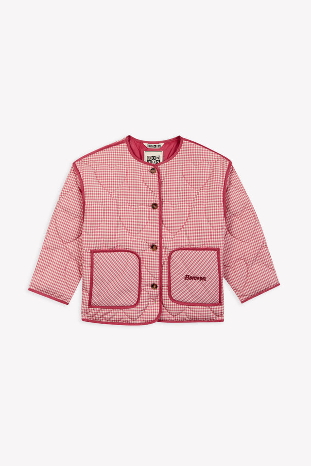 Veste - Prunette Vichy Rose - Image principale
