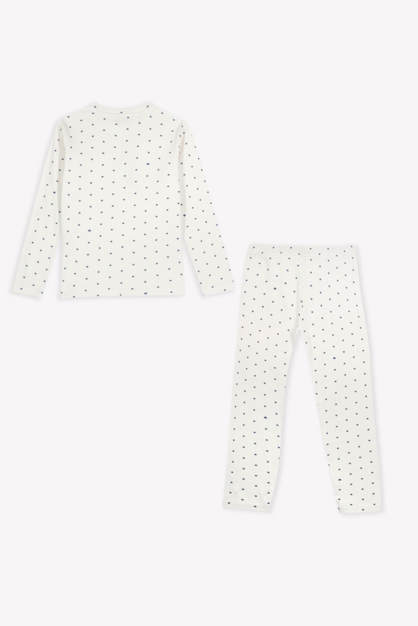 Pyjama - Polochon Star Print Blue Coton