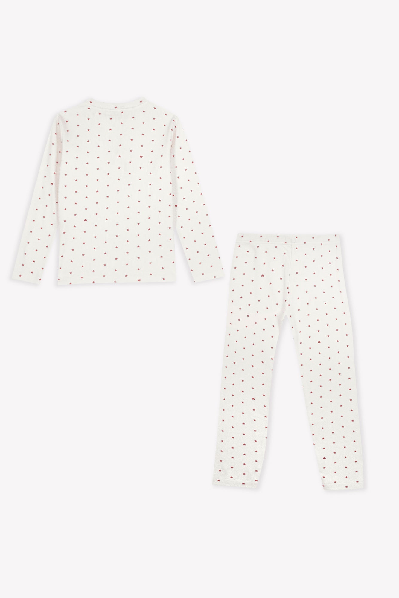 Pyjama - Polochon Star Print Rose Coton