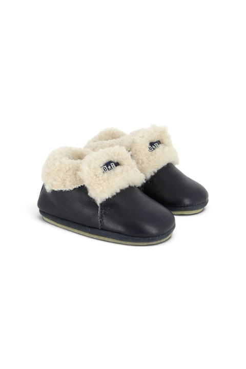 Pantoffels - Knuffel met voering Blauw - Image principale