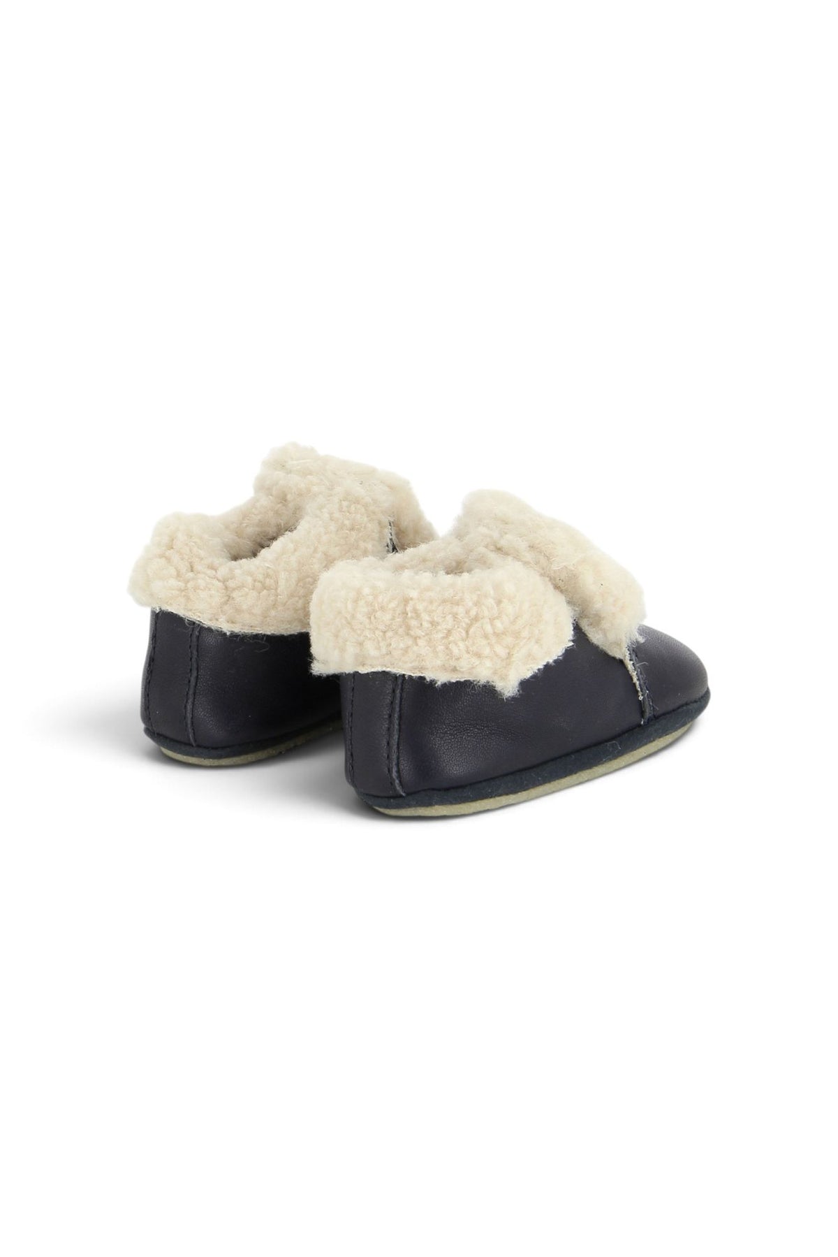 Zapatillas de casa - Peluche forrado azul
