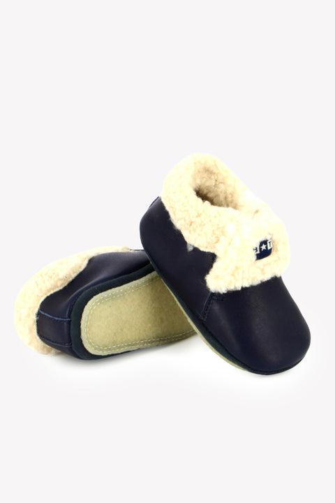 Chaussons - Doudou Fourré Bleu - Image principale