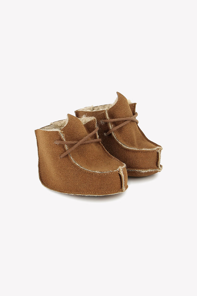 Slippers - Fjord Brown Leather - Image principale