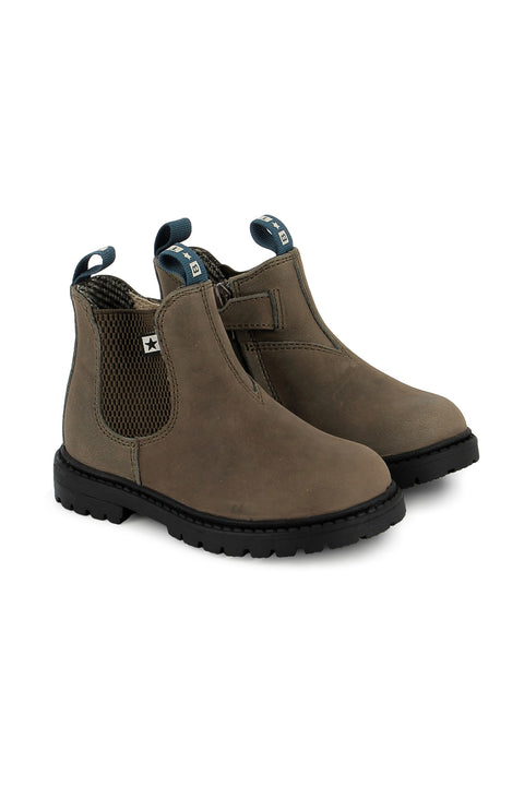 Boots - Chelsea Marron Grisé - Image principale