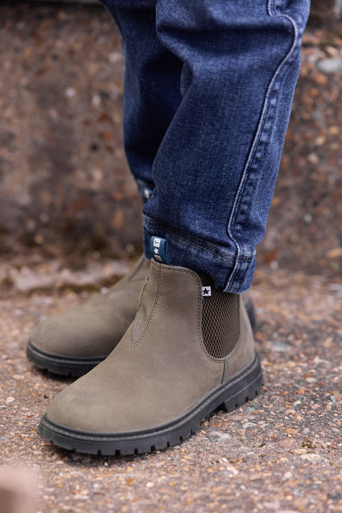Boots - Gray Brown Chelsea - Image principale