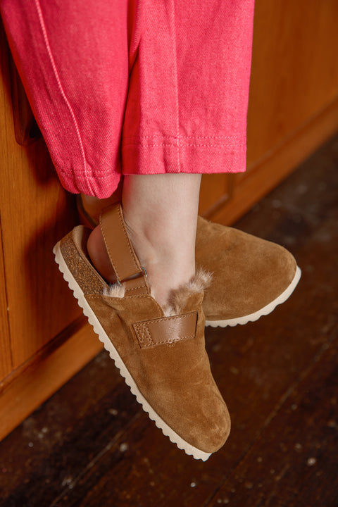 Clog - Luv Brown Sherpa - Image principale