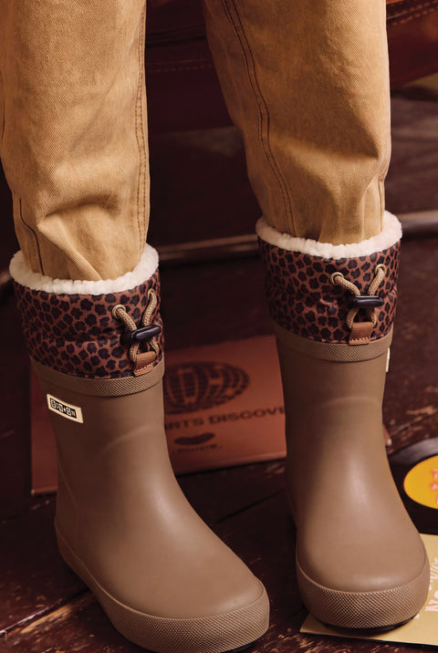 Boots - Ploc Brown imitation fur - Image principale