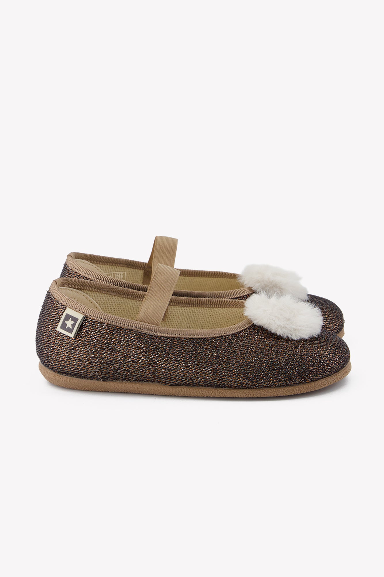 Chaussons - Pomponette Silver