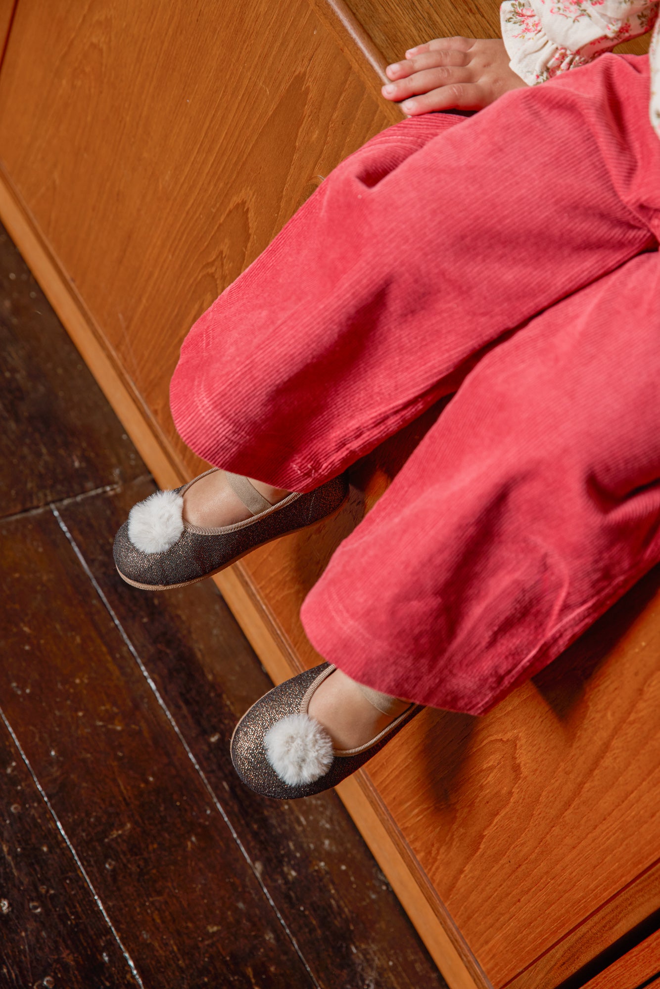 Chaussons - Pomponette Silver