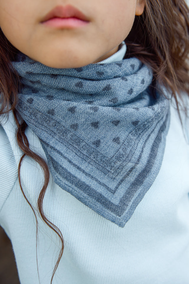 Foulard - Foulove Blue Sea Coton - Image principale