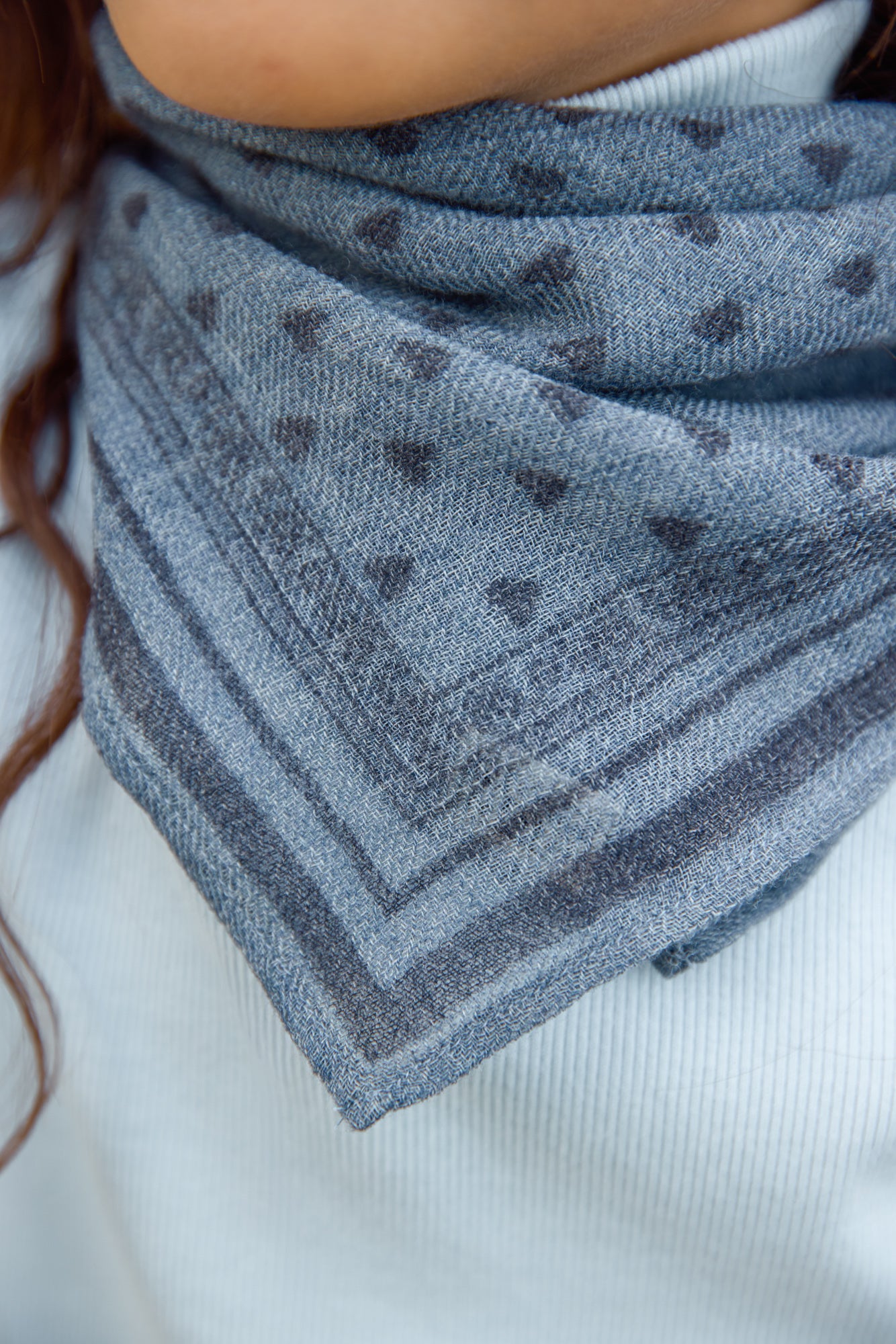Foulard - Foulove Blue Sea Coton