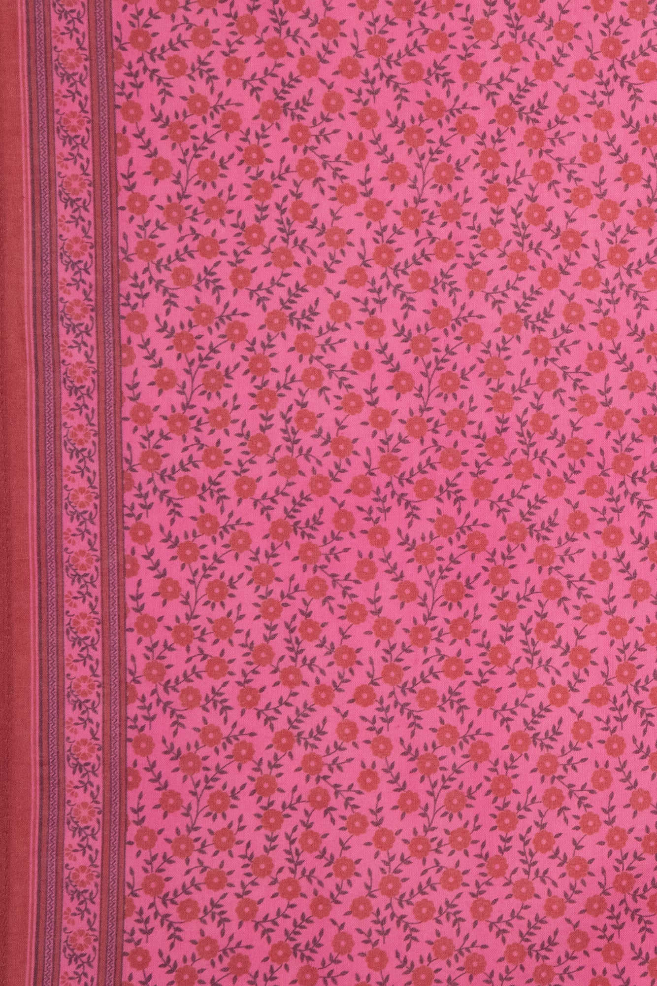 Foulard - Foulfleur Rose Princesse Coton