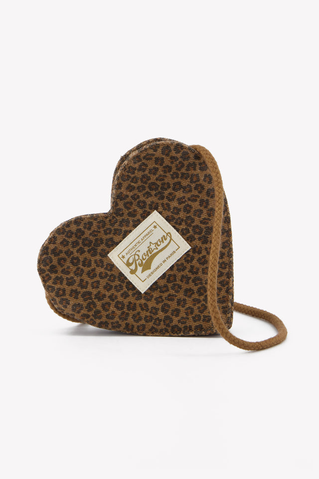 Sac à bandoulière - Lecoeur Léopard Coton - Image principale