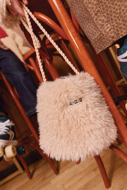 Shoulder bag - Pitou Milk Sherpa - Image principale