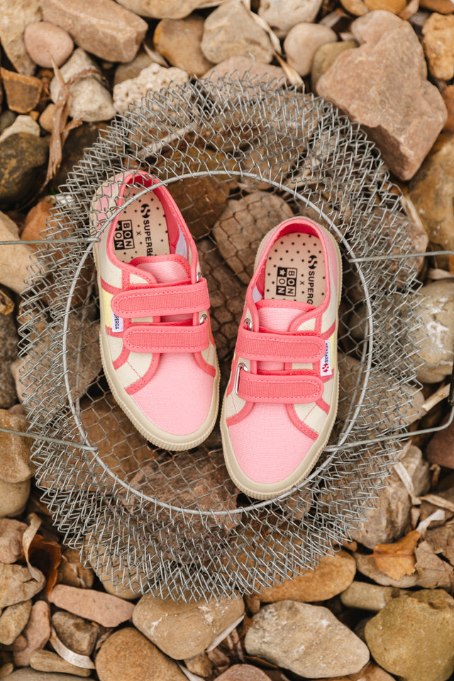 Sneakers - Bonton X Superga cotton roses - Image principale