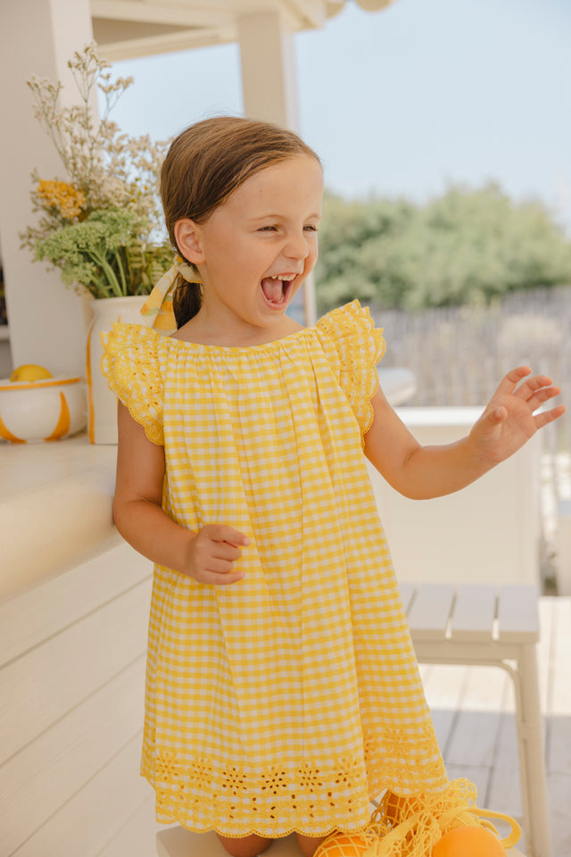 Robe - Lisa Vichy Loulou x Bonton - Image principale