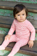 Pyjama - Cœur rose 100% coton organique