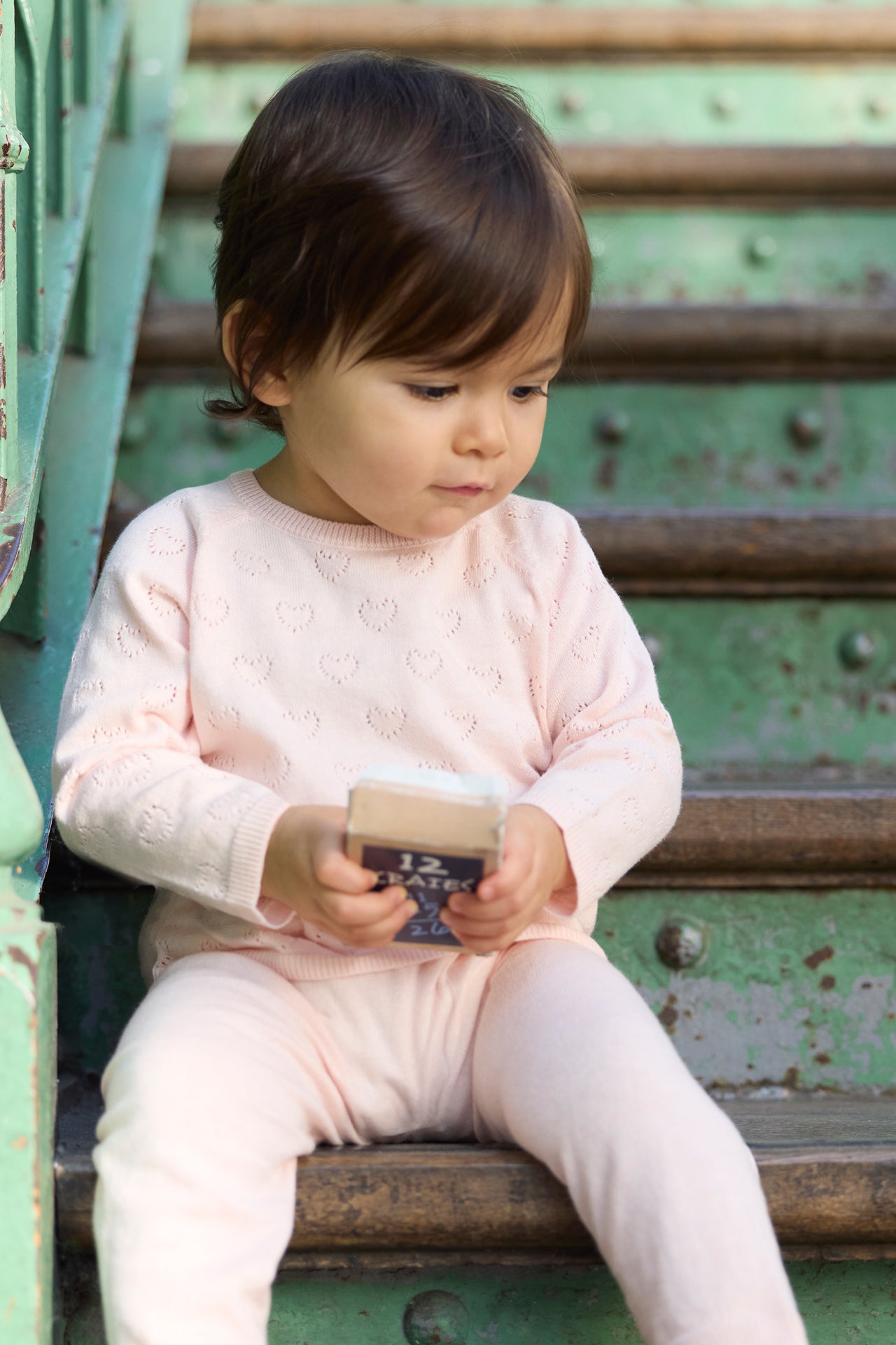 Outfit - of Newborn Pink Baby Cotton open -minded Cashmere