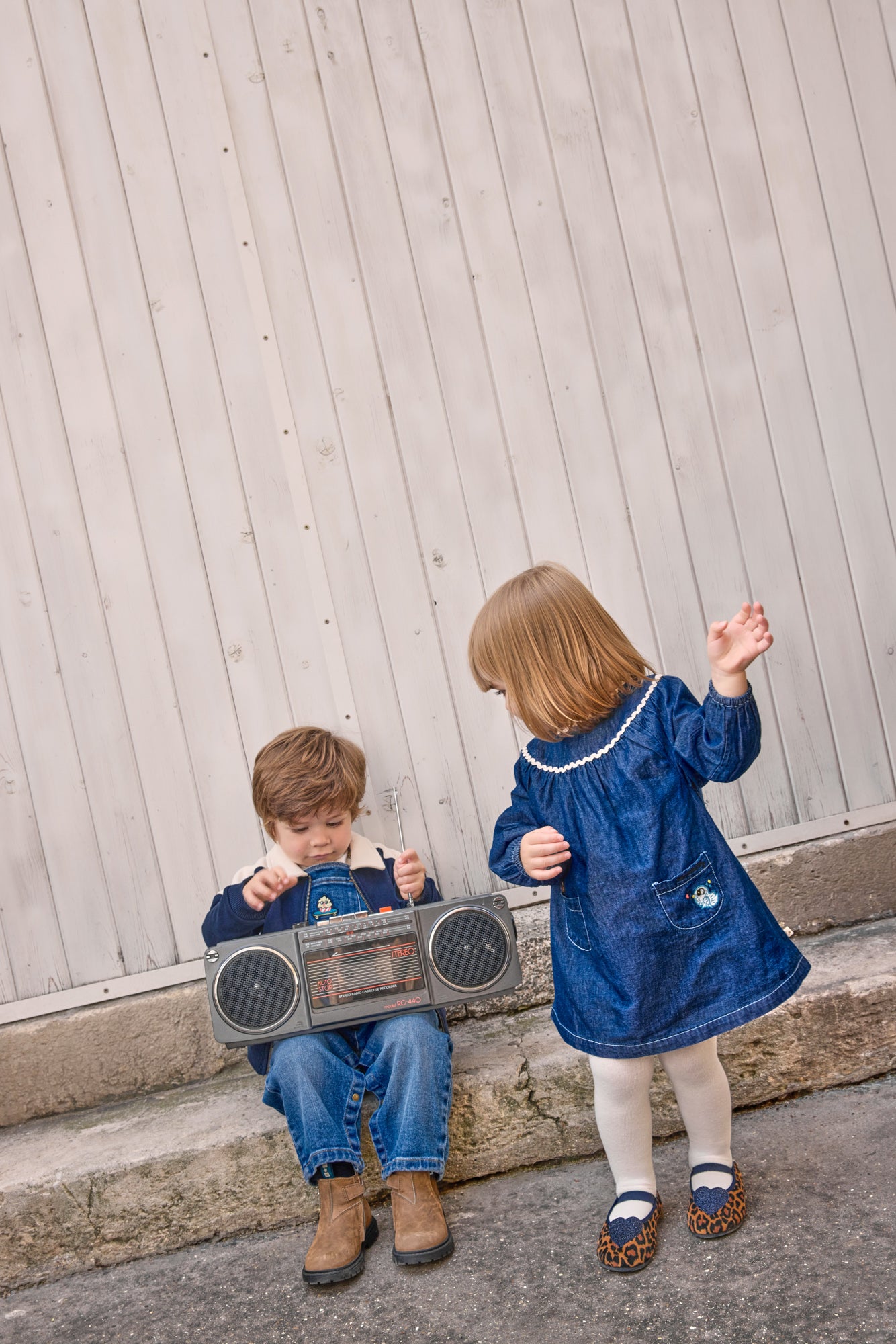 Robe - Mada Denim Bonton x Lili Scratchy