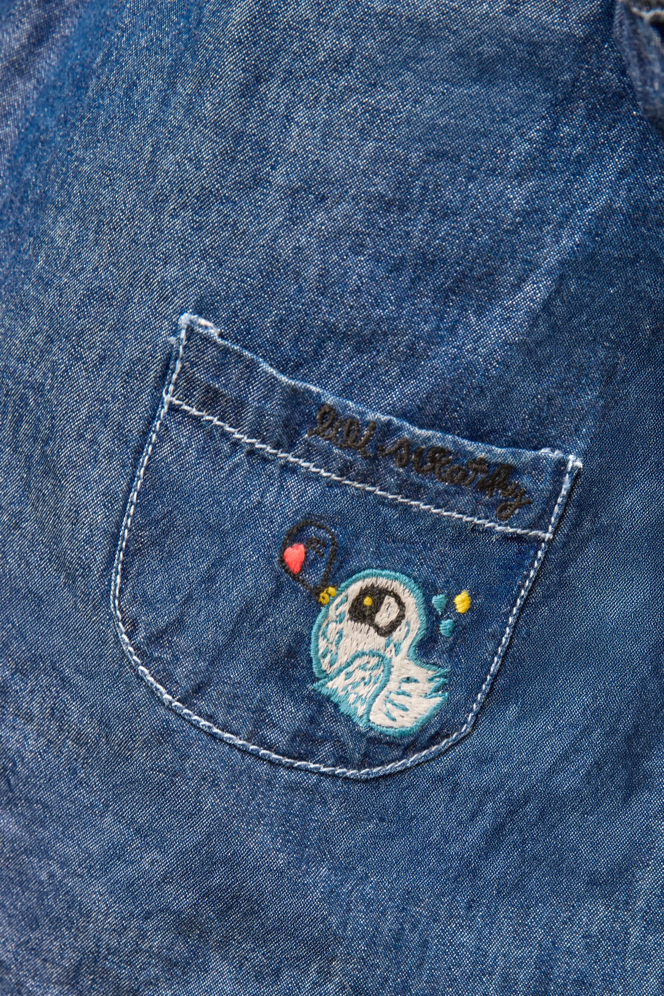Robe - Mada Denim Bonton x Lili Scratchy