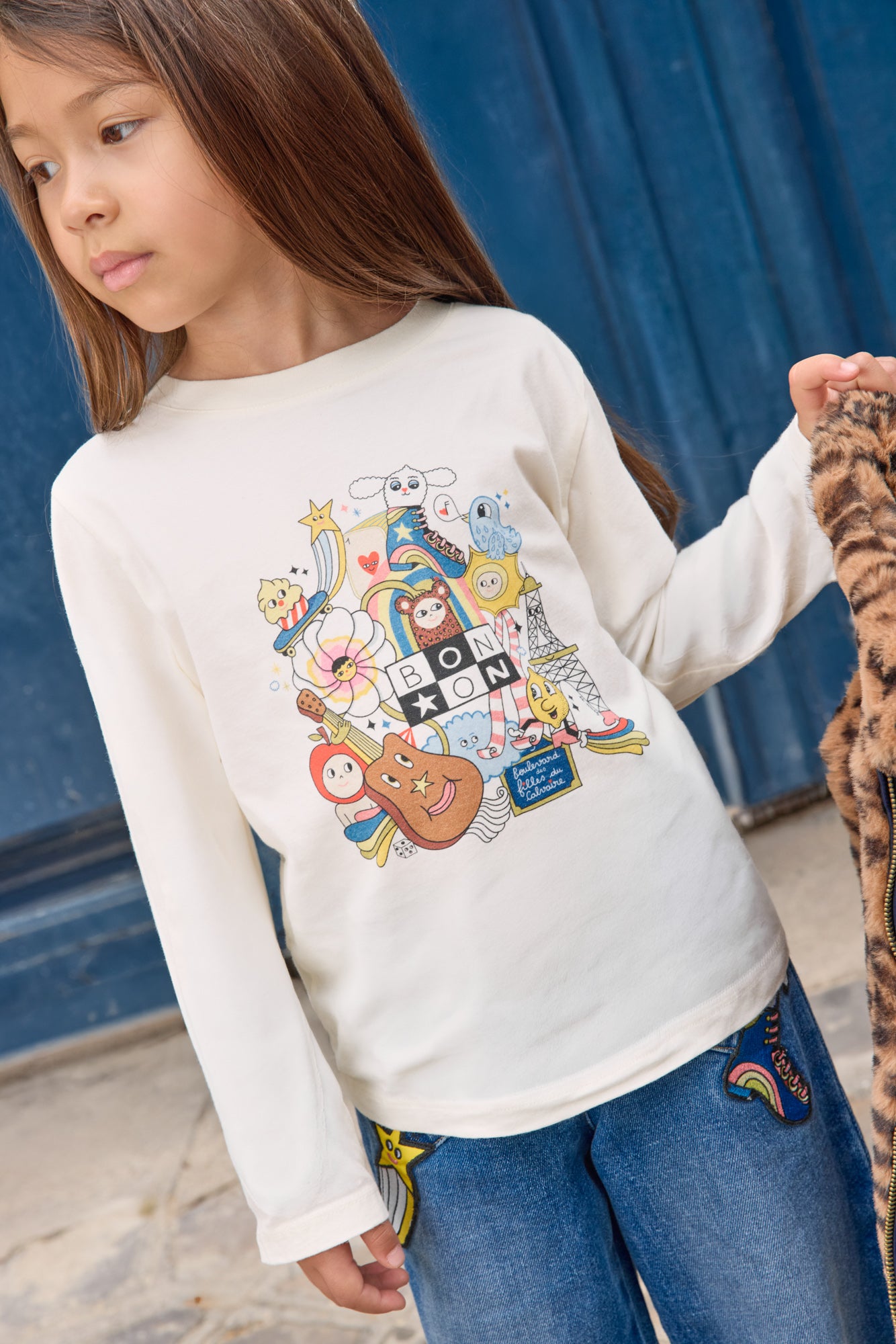 T-shirt - Patch Paris Bonton x Lili Scratchy