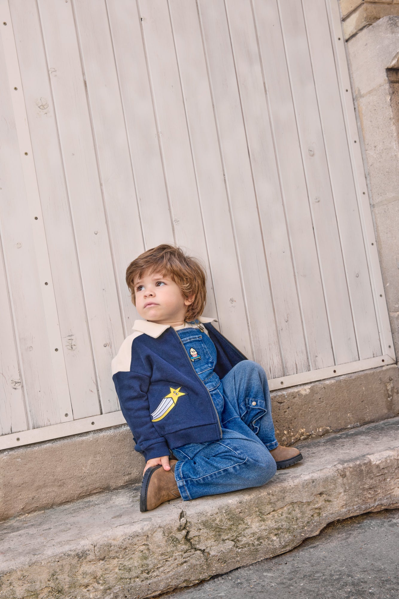 Gilet - Prime Navy Bonton x Lili Scratchy