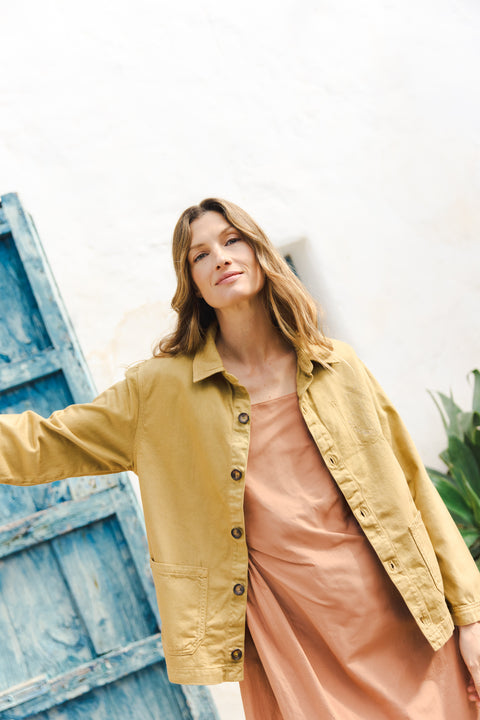 Jacket - Violet Women Chataigner Bonton x MilK - Image principale