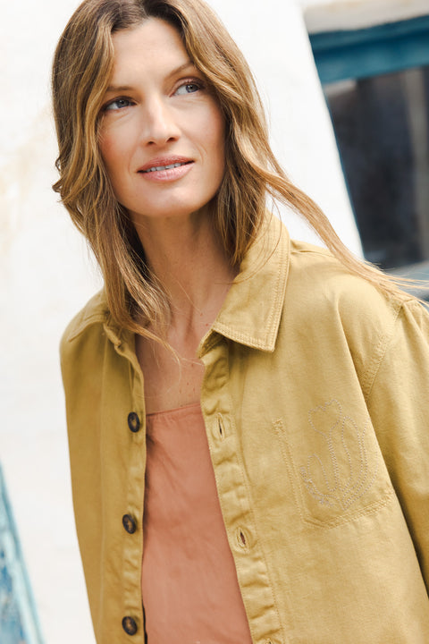 Veste - Violette Femme Chataigner Bonton x MilK - Image principale